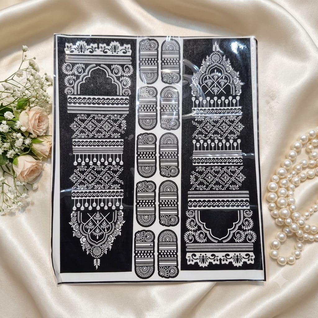 Bridal stencils