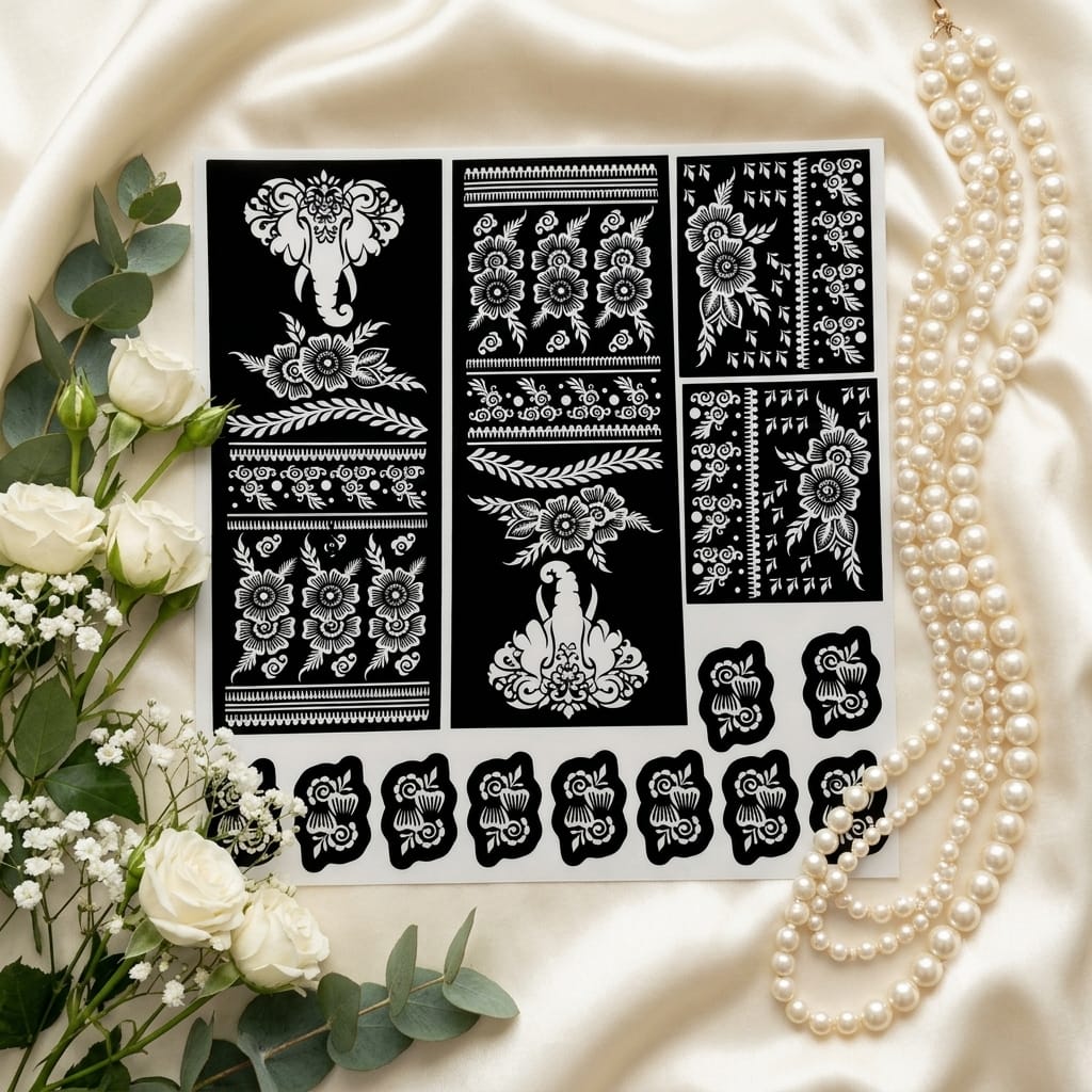 Bridal stencils