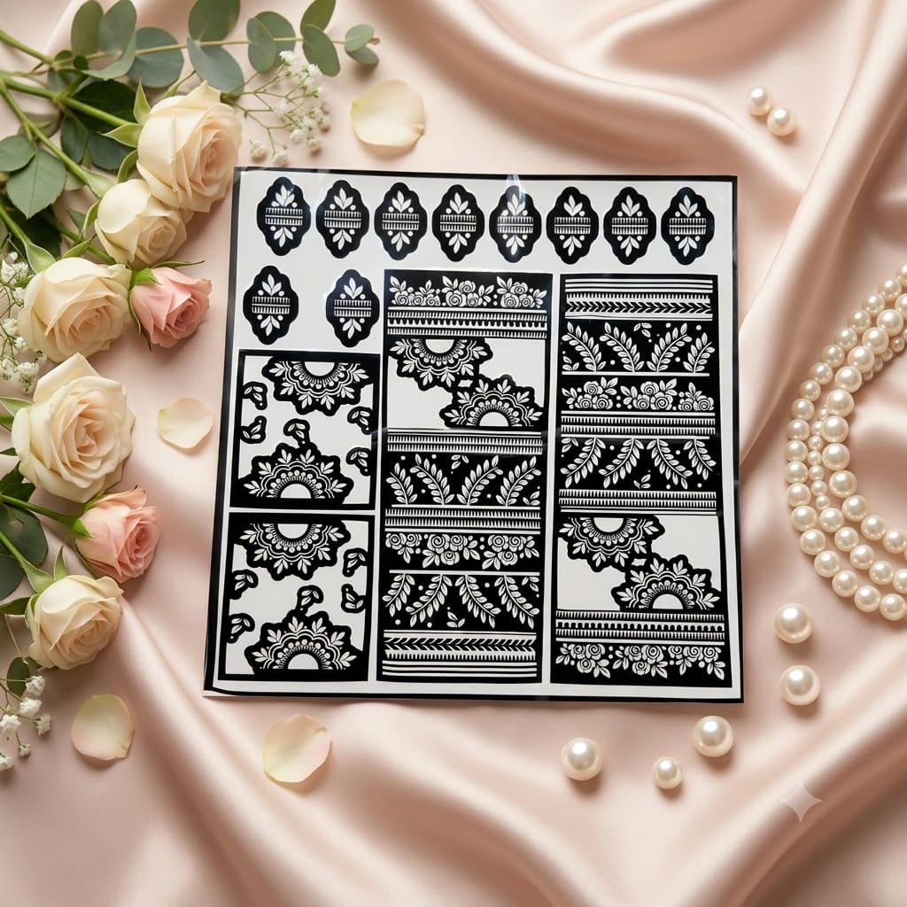 Bridal stencils