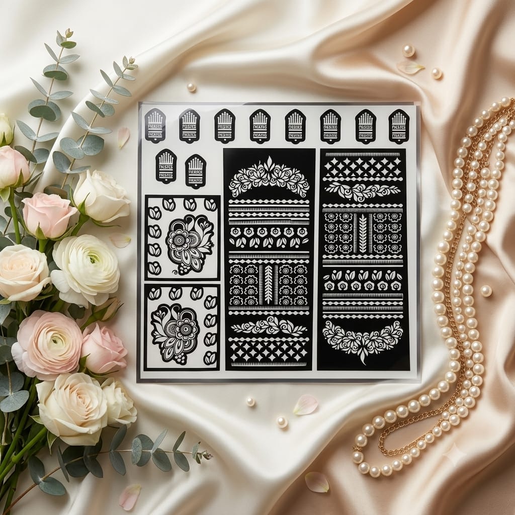 Bridal stencils