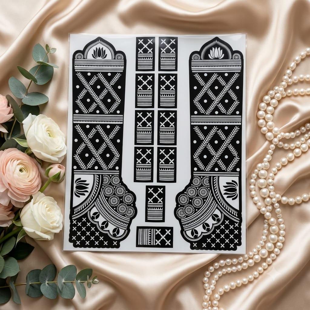 Bridal stencils