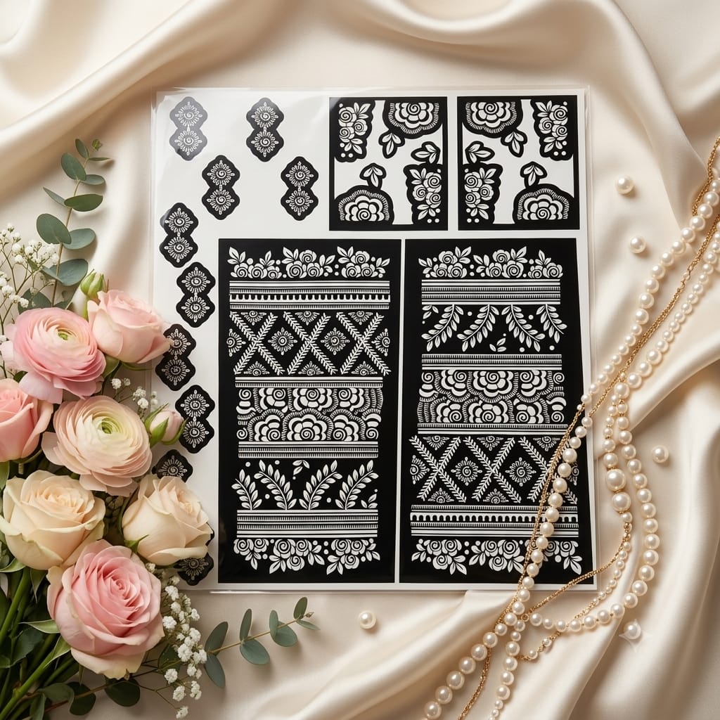 Bridal stencils