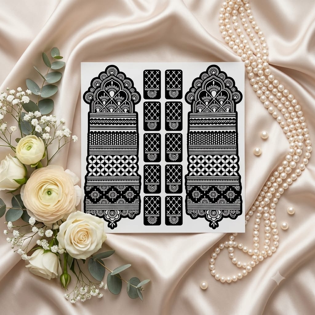 Bridal stencils