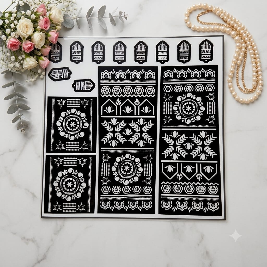Bridal stencils