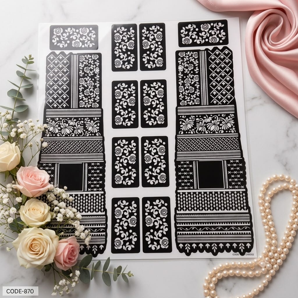 Bridal stencils