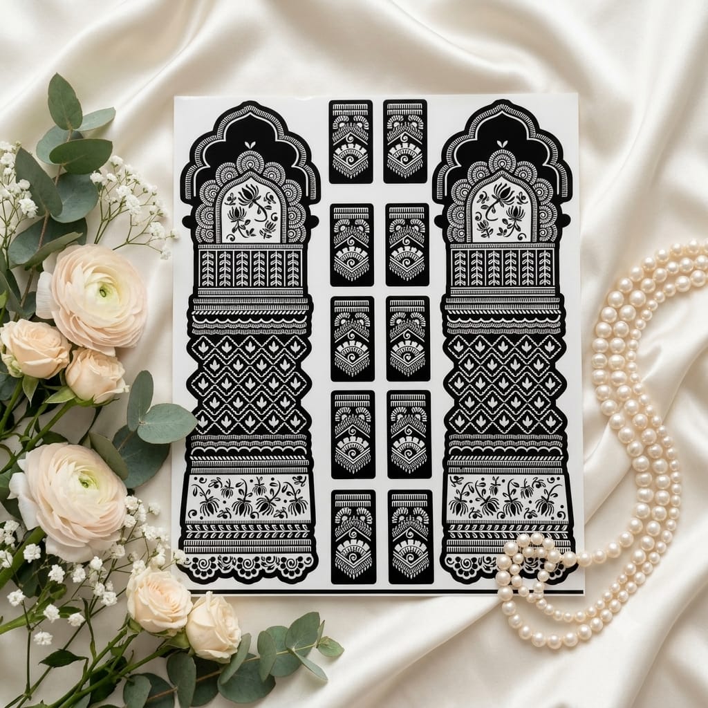 Bridal stencils