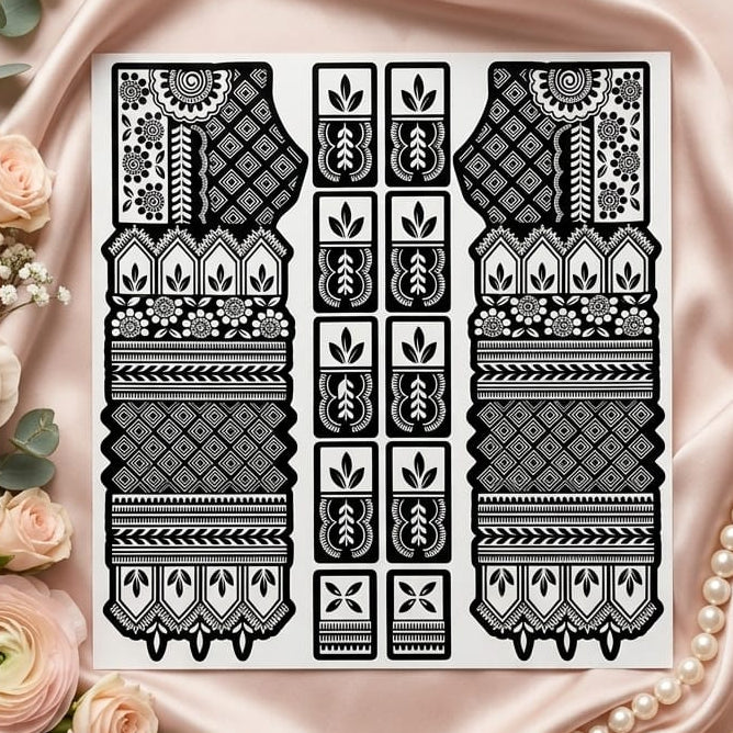 Bridal stencils